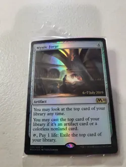 MTG Magic the Gathering Mystic Forge (233s/143) Core Set 2020 Promos Foil NM - Image 4