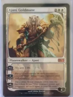 MTG Ajani Goldmane M11 Core 2011 Regular Mythic 001/249 NM - Image 1