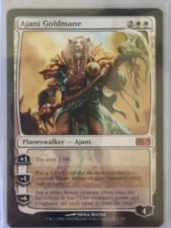 MTG Ajani Goldmane M11 Core 2011 Regular Mythic 001/249 NM - Image 2