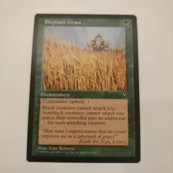 MTG: Elephant Grass -Visions - Excellent condition - Image 1