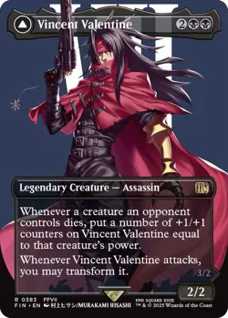 Vincent Valentine (Borderless) Final Fantasy Foil - Image 1