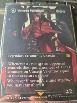 Vincent Valentine (Borderless) Final Fantasy Foil - Image 2