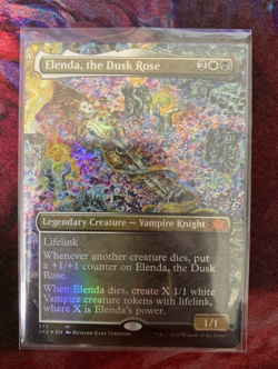 Elenda, the Dusk Rose Full Art Foil NM EN - Double Masters 2022 - 2X2 377 - MTG - Image 2