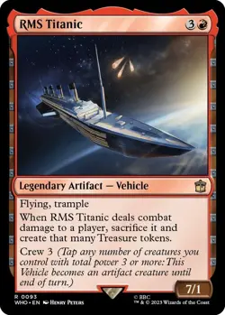 RMS Titanic - Doctor Who - NM - Magic: The Gathering - MTG - Image 1