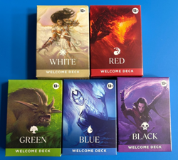 Set Of 5 Magic: The Gathering Welcome Deck 2024 - Image 3