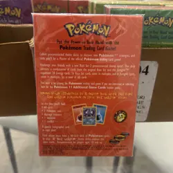 Vintage Pokemon TCG WOTC Base Set 2 Hot Water Factory Sealed Theme Deck - Image 2