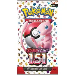 English 151 Single Pokemon Booster Pack - Ebay Live - Rip & Ship - Image 1