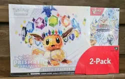 Pokémon Scarlet and Violet Prismatic Evolutions Costco 2-Pack - Image 1