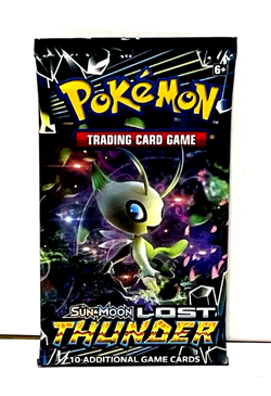 Pokemon Sun & Moon Lost Thunder Pack Rare Out of Print Factory Sealed Brand New - Image 4