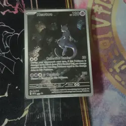 Pokemon Mewtwo SVP052 Scarlet & Violet 151 Black Star Promo Holo Card Sealed - Image 1