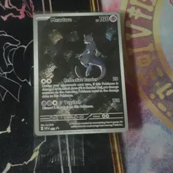 Pokemon Mewtwo SVP052 Scarlet & Violet 151 Black Star Promo Holo Card Sealed - Image 3