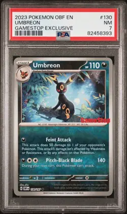 Umbreon - (GameStop Exclusive) 130/197 Miscellaneous Cards & Products Reverse Holo - Image 4