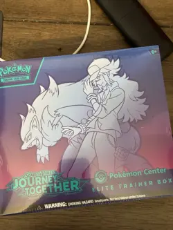 Pokémon TCG: Journey Together Elite Trainer Box Pokémon Center Exclusive SEALED - Image 1