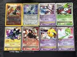 RARE POKEMON CARD LARGE LOT. LV. X. Mewtwo Rare Card Collectables 2007-2009 - Image 11