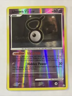 Pokemon Card - Unown (V) Legends Awakened 79/146 Reverse Holo MP - Image 1