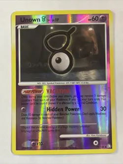 Pokemon Card - Unown (V) Legends Awakened 79/146 Reverse Holo MP - Image 3