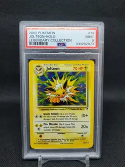 2002 Jolteon 14/110 Legendary Collection Holo Rare PSA 9 Pokemon TCG - Image 1
