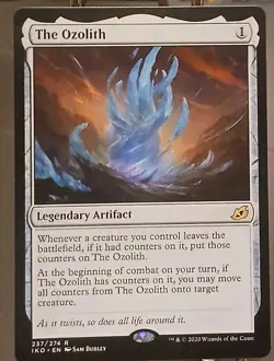 THE OZOLITH - MTG Ikoria Lair of Behemoths 237/274 2020 Rare Artifact NM-VLP - Image 1