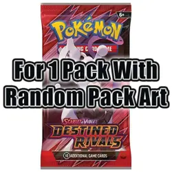 Destined Rivals Single Pokemon Booster Pack - Ebay Live - Rip & Ship - Image 1