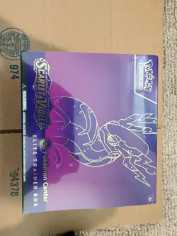 Pokemon Scarlet & Violet Pokemon Center Elite Trainer Box Miraidon Sealed - Image 5