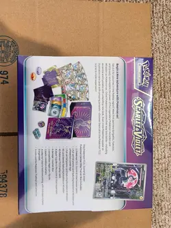 Pokemon Scarlet & Violet Pokemon Center Elite Trainer Box Miraidon Sealed - Image 6