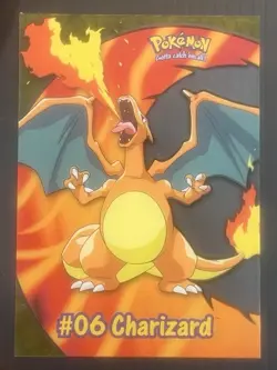 2000 Topps Pokémon Series 2 Charizard Clean Card #PC3 NM - Image 1