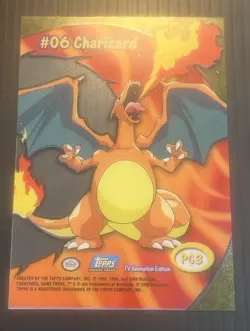 2000 Topps Pokémon Series 2 Charizard Clean Card #PC3 NM - Image 12