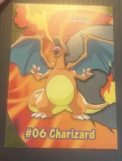 2000 Topps Pokémon Series 2 Charizard Clean Card #PC3 NM - Image 9