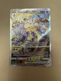 Mewtwo VSTAR GG44/GG70 Crown Zenith: Galarian Gallery Holo Pokemon Ultra Rare - Image 3