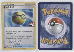 Quick Ball (Prize Pack League Promo) Holo Pokemon Sword & Shield #179 12df - Image 6