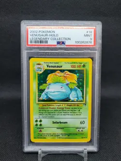 2002 Venusaur 18/110 Legendary Collection Holo Rare PSA 9 Pokemon TCG - Image 3