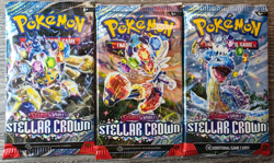 Pokémon TCG: Scarlet & Violet- Stellar Crown x1 Booster Pack – SEALED (10) cards - Image 4