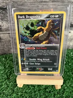 Dark Dragonite Rare Holo Pokemon Card LP - (15/109) Ex Team Rocket Returns 2004 - Image 1