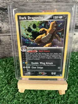 Dark Dragonite Rare Holo Pokemon Card LP - (15/109) Ex Team Rocket Returns 2004 - Image 3