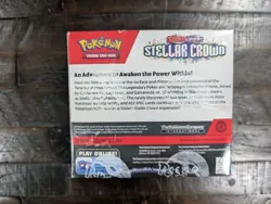 Pokemon Scarlet Violet Stellar Crown Booster Box 36 Factory Sealed Packs New - Image 9