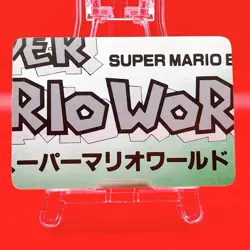 Super Mario World Trading Card Japan Rare Topsun Nintendo Carddass 1993 #101 - Image 6