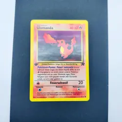 Pokemon TCG Card Glumanda 1st Edition - 50/82 - Team Rocket German - Near Mint - Image 14