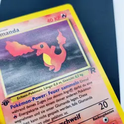 Pokemon TCG Card Glumanda 1st Edition - 50/82 - Team Rocket German - Near Mint - Image 7