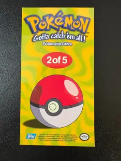 1999 TOPPS POKEMON TV ANIMATION SERIES 1 OVERSIZED TIN TOPPERS #2 SQUIRTLE NM - Image 6