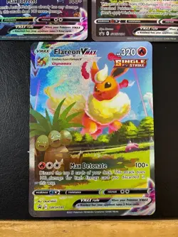 Pokemon Black Star Promo Flareon, Vaporeon, And Jolteon Vmax Promo JUMBO CARD NM - Image 8