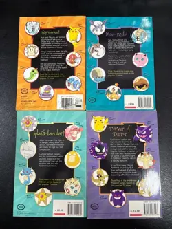 Lot of 12 Vintage 1999 Pokemon Books - Scholastic Trade Paperback - Image 3
