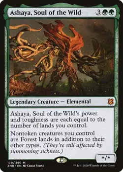 Ashaya, Soul of the Wild - Zendikar Rising ZNR - 179 - MTG Magic - Image 1