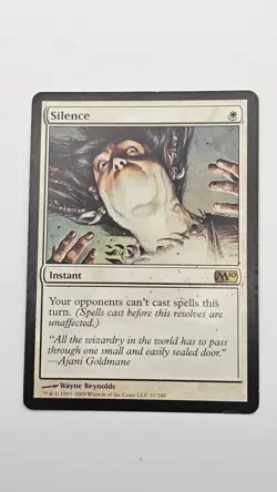 MP 1x Silence - Core Set 2010 - MTG - Image 1