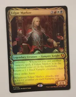 Mtg Innistrad Remastered Edgar Markov Showcase NM Foil  - Image 1