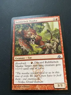 MTG Rubblebelt Maaka Dragon's Maze 38/156 Regular Common Magic The Gathering TCG - Image 2