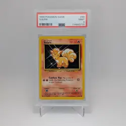 Vulpix Base Set 68/102 PSA 9 MINT FRESH CERT Graded Pokemon Card 1999 WOTC - Image 1