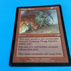 Mogg Alarm Nemesis Regular MTG MAGIC CARD TCG - Image 1