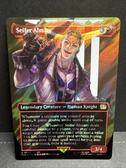Seifer Almasy - (Borderless Surge FOIL) - FINAL FANTASY - NM MTG - Image 1