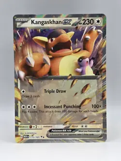 Kangaskhan ex 115/165 Sv - Pokemon Scarlet & Violet 151 - Lightly Played Holo - Image 1