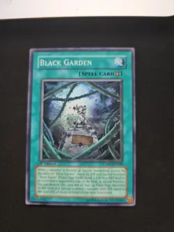Yugioh Black Garden CSOC-EN048 1st Edition Super Rare Crossroads Chaos - Image 1